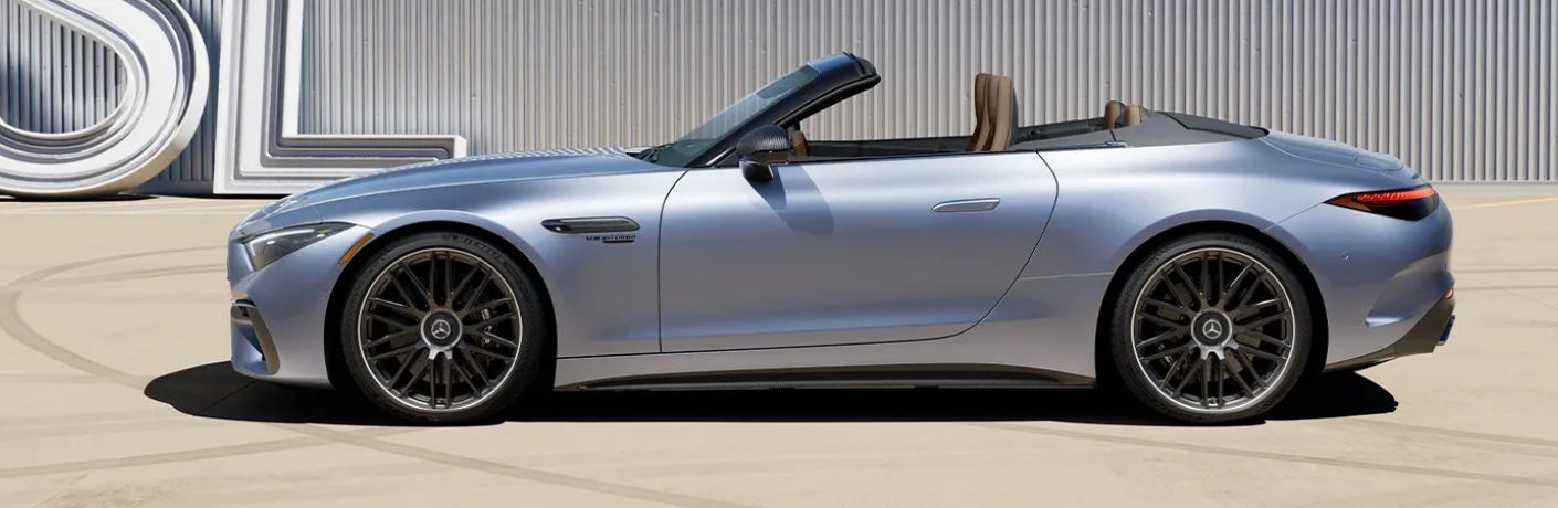 Side view of the 2025 Mercedes-AMG® SL Roadster