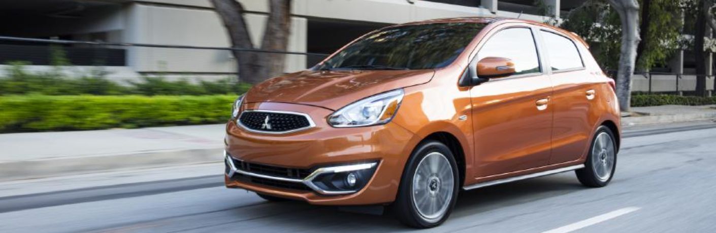 front quarter view of the 2020 Mitsubishi Mirage