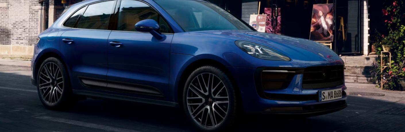 close up of the 2026 Porsche Macan