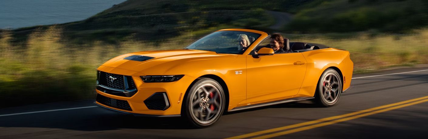 2026 Ford Mustang front and side view