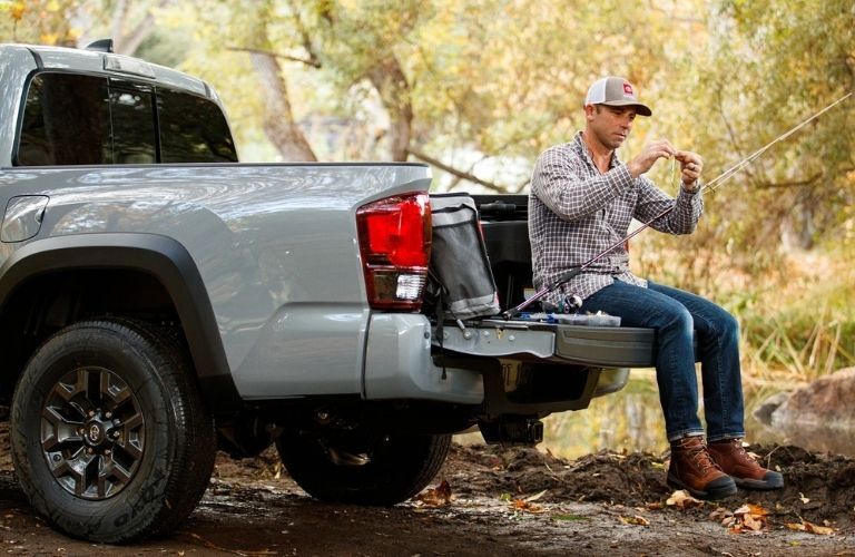 2021 Toyota Tacoma parked rear view