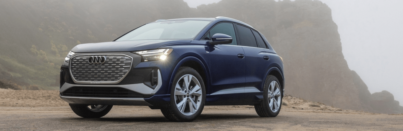Full view of the 2023 Audi Q4 e-tron
