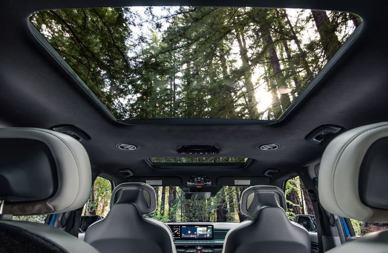 2025 Kia EV9 interior top view