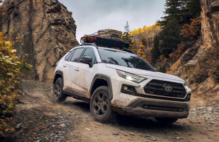 TRD Off-Road shown in White with available Advanced Technology