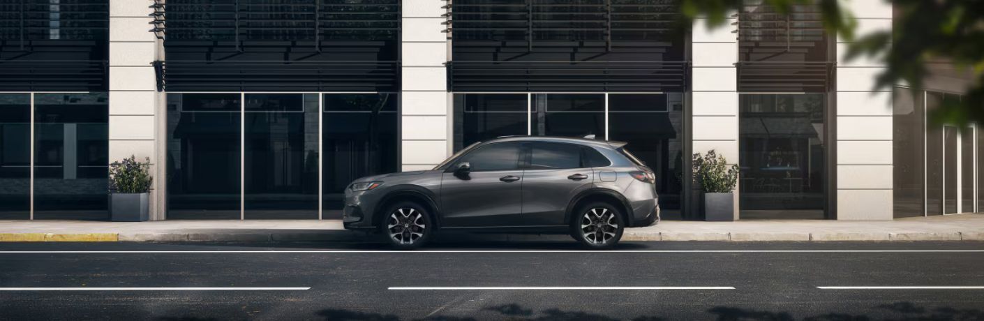 Side view of the 2026 Honda HR-V Gray
