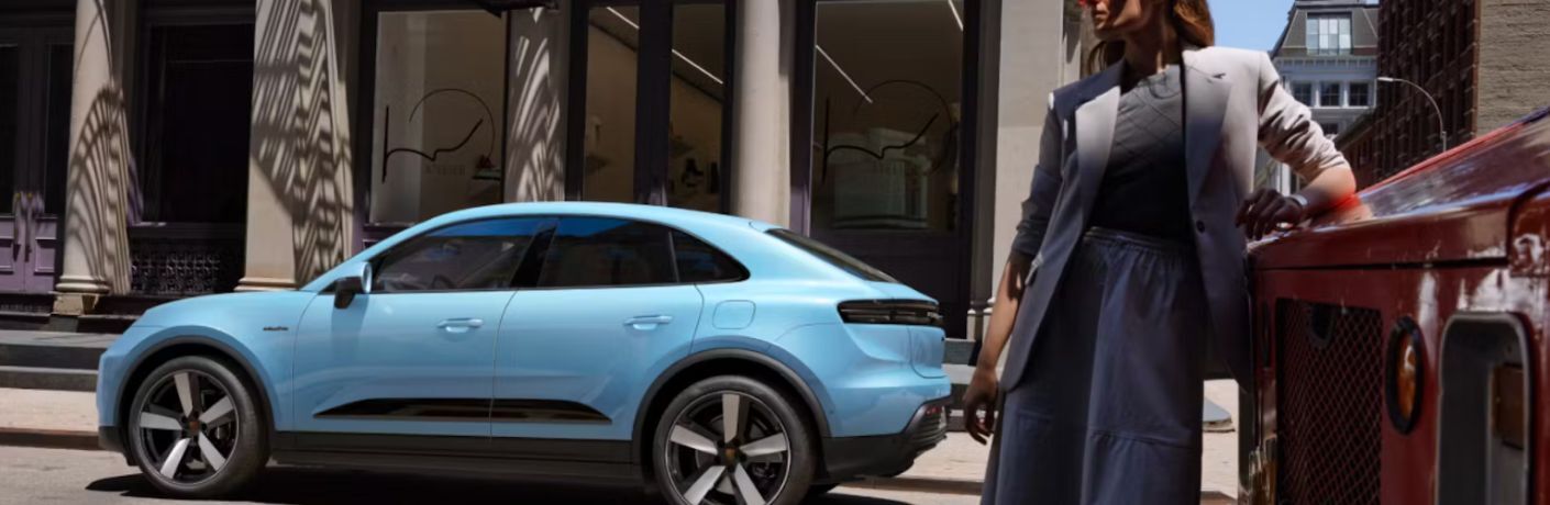 side view of the 2026 Porsche Macan Electric