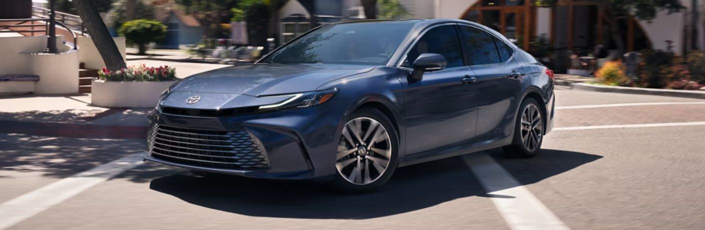 front quarter view of the 2026 Toyota Camry