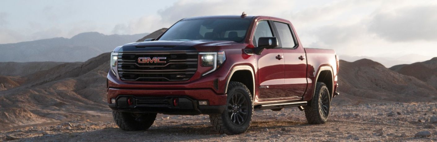 front quarter view of the 2022 GMC Sierra 1500