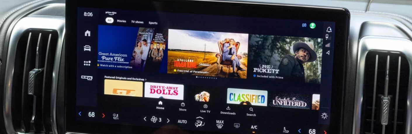 2026 Ford Expedition touchscreen display