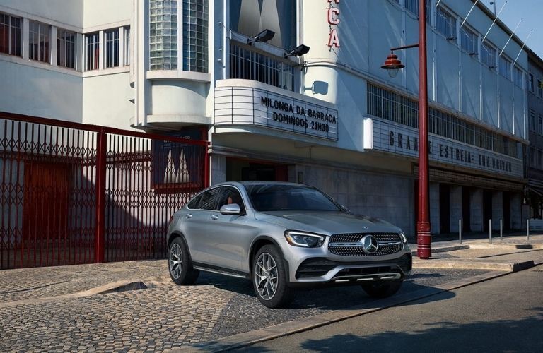2021 Mercedes-Benz GLC Coupe Front Right-Quarter View
