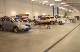 Sheehy Collision Center Service Bay 4