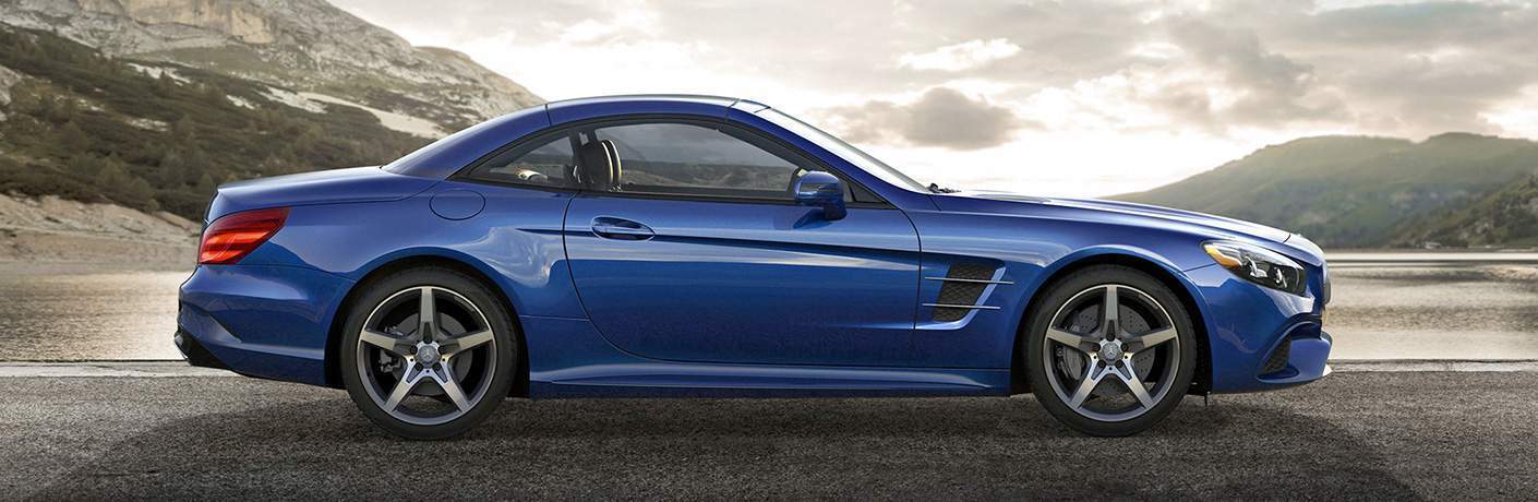 2018 SL Roadster in Blue Side View