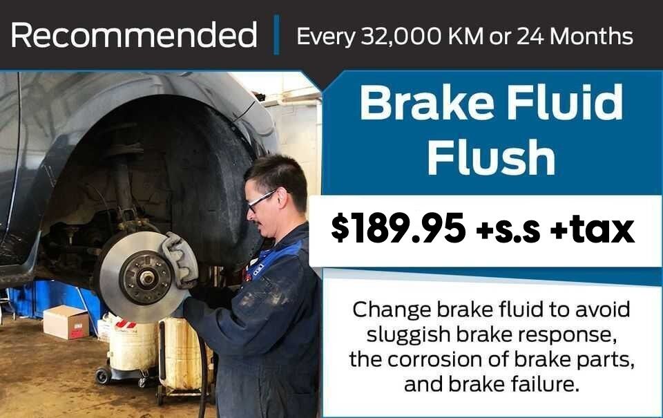 Ford Brake Fluid Flush Service Special Coupon