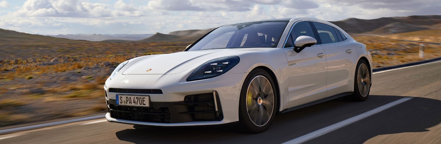 2024 Porsche Panamera 4 E-Hybrid on the road