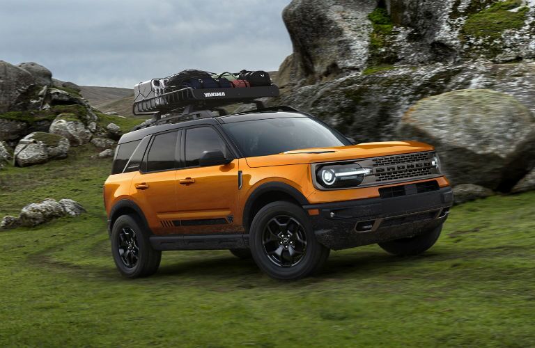 2021 Ford Bronco Sport side and front view