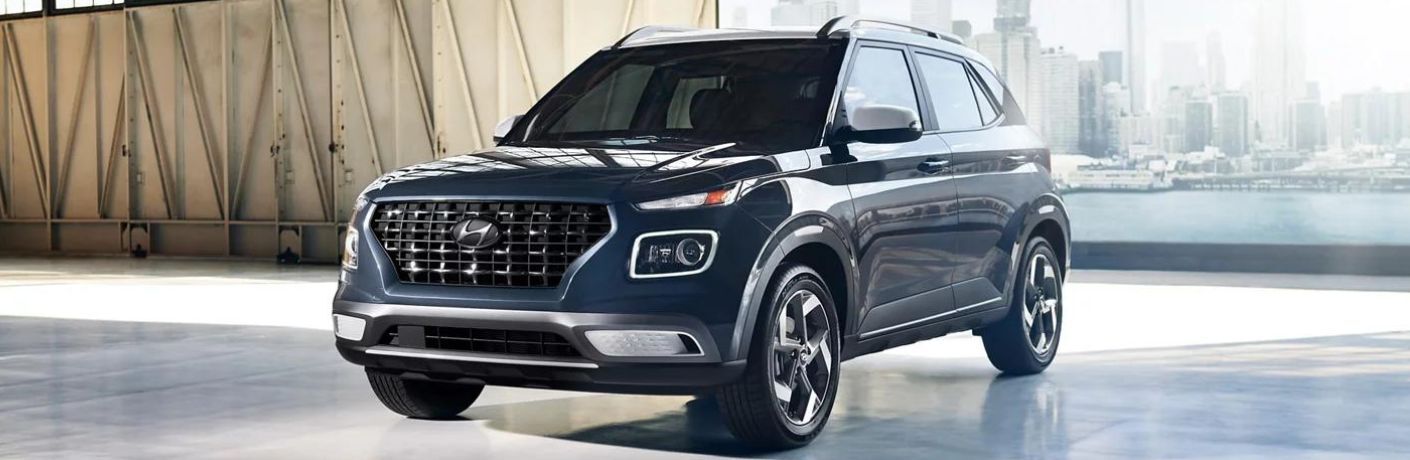 2023 Hyundai Venue front and side view