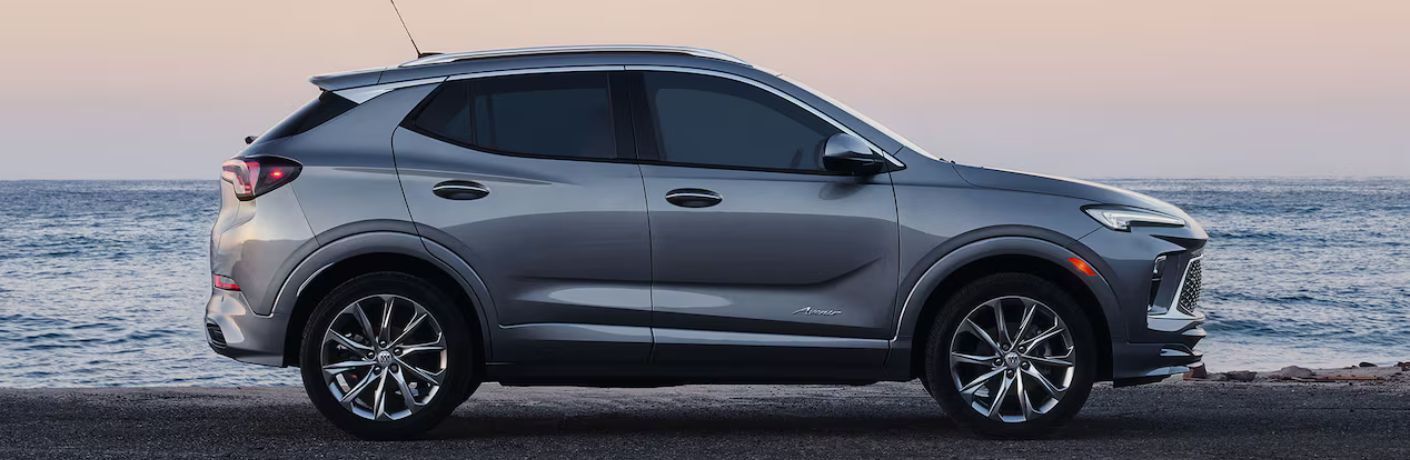 2026 Buick Encore GX side view by water