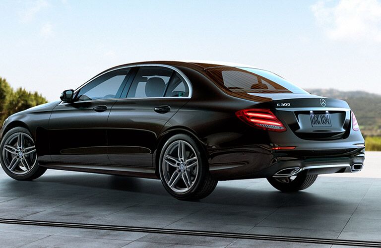 2017 Mercedes-Benz E-Class Sedan parked on a sunny day