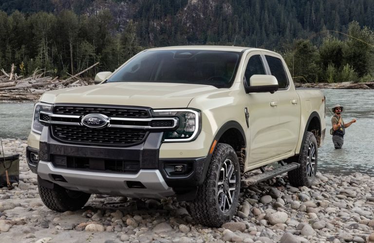 2026 Ford Ranger front and side view