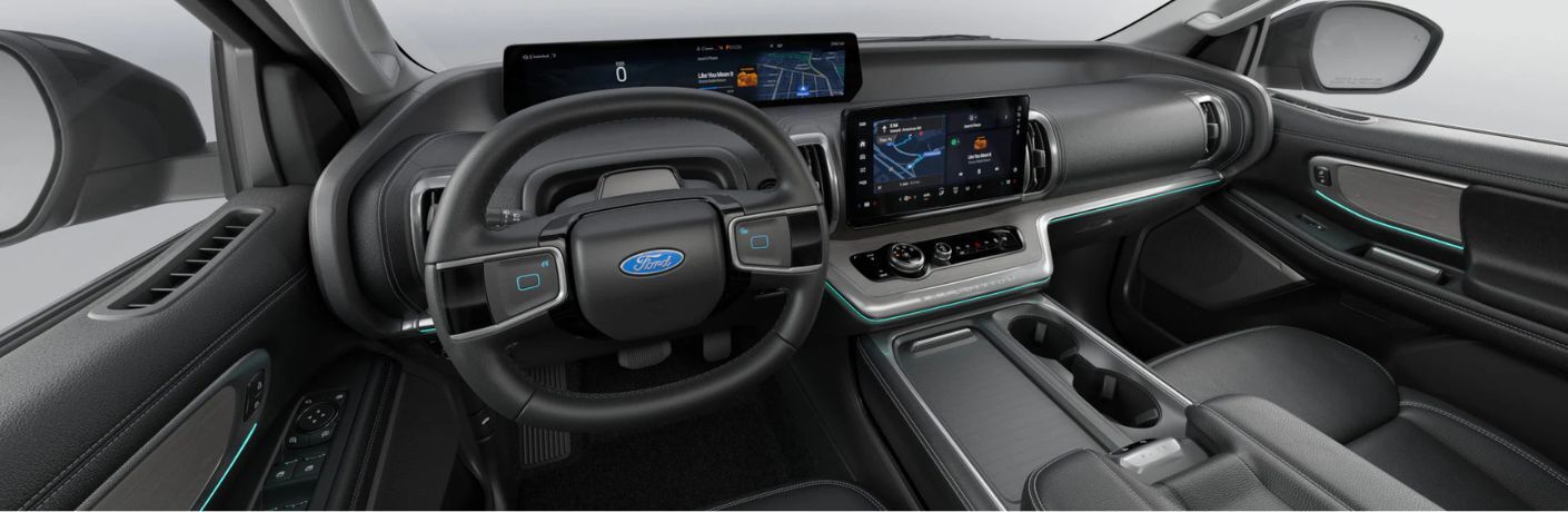 2027 Ford Expedition MAX front dashboard