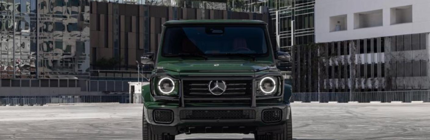 front view of a Mercedes-Benz