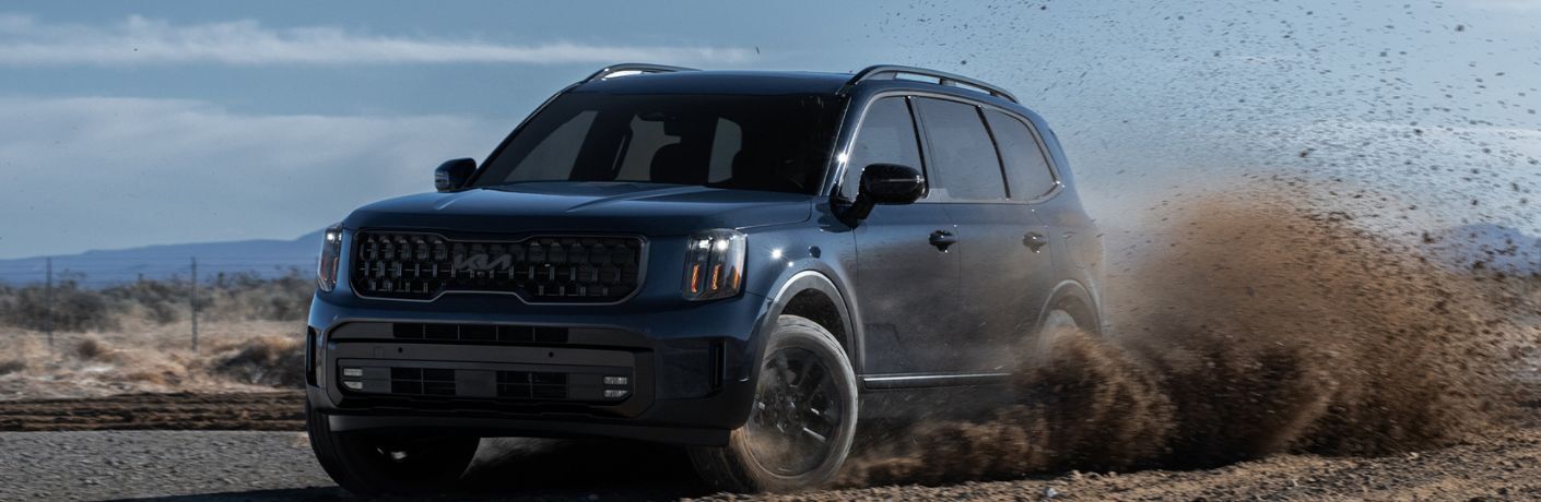 diagonal front view image of the 2025 Kia Telluride