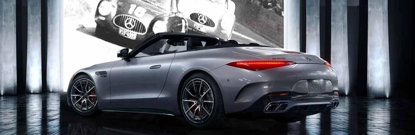 2024 Mercedes-Benz AMG SL 55 Roadster exterior rear view