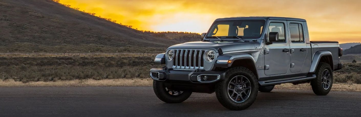2020 Jeep Gladiator Mojave in a vast desert