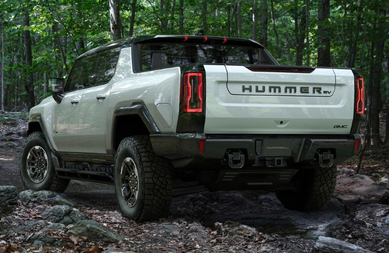 2023 GMC Hummer exterior rear view