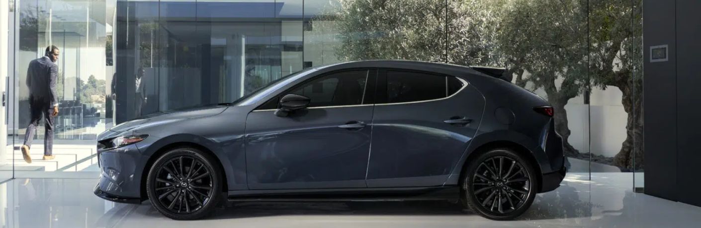 side view of the 2024 Mazda3 Hatchback