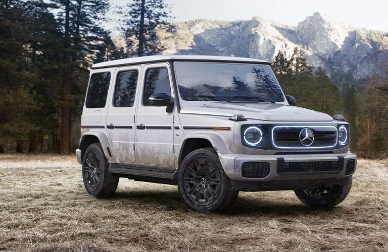 front quarter view of the Mercedes-Benz G-Class SUV