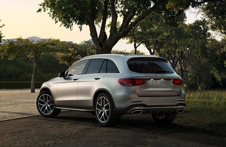 2022 Mercedes-Benz GLC SUV exterior rear look