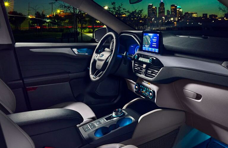 2021 Ford Escape front interior