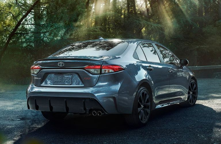 2026 Toyota Corolla back and side view