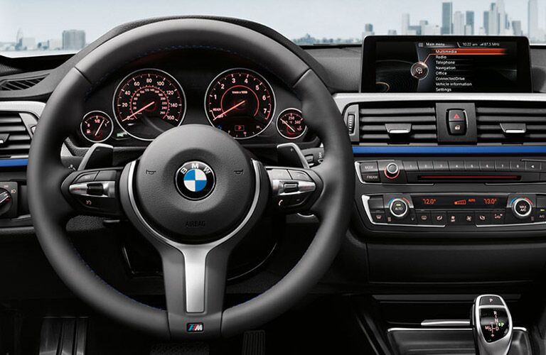 A close up of the BMW 3 Series