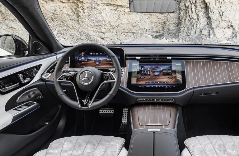 Cockpit view of the 2024 Mercedes-Benz E-Class All-Terrain