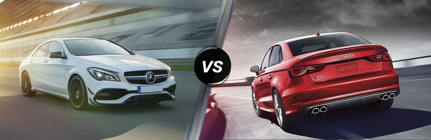 2017 Mercedes-Benz CLA vs 2017 Audi S3