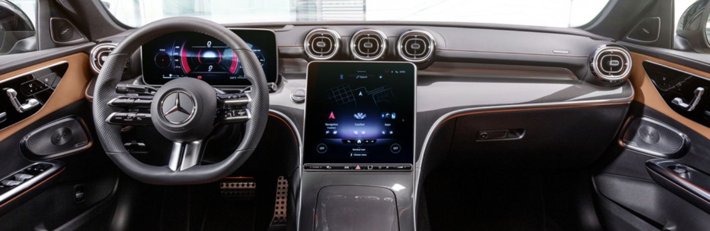 inside of a Mercedes-Benz