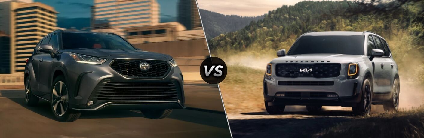2022 Toyota Highlander vs. 2022 Kia Telluride