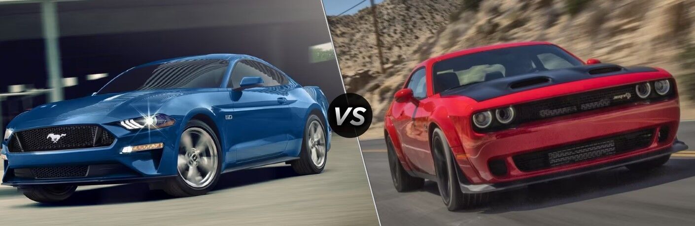 2023 Ford Mustang vs. 2023 Dodge Challenger