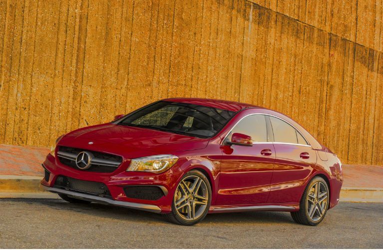 2016 Mercedes-Benz CLA from the outside
