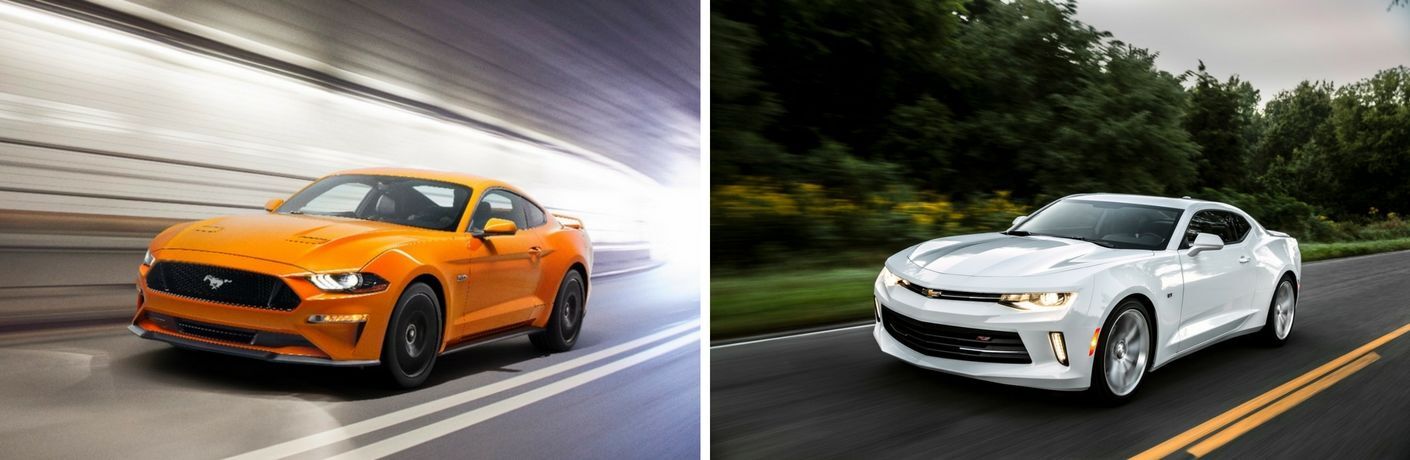 2018 Ford Mustang vs 2017 Chevy Camaro