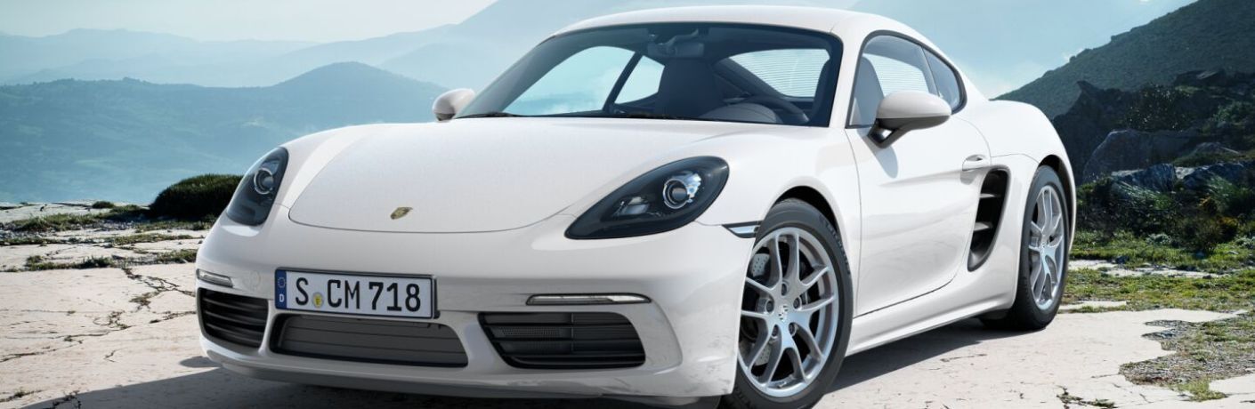 front view of the 2025 Porsche 718 Cayman