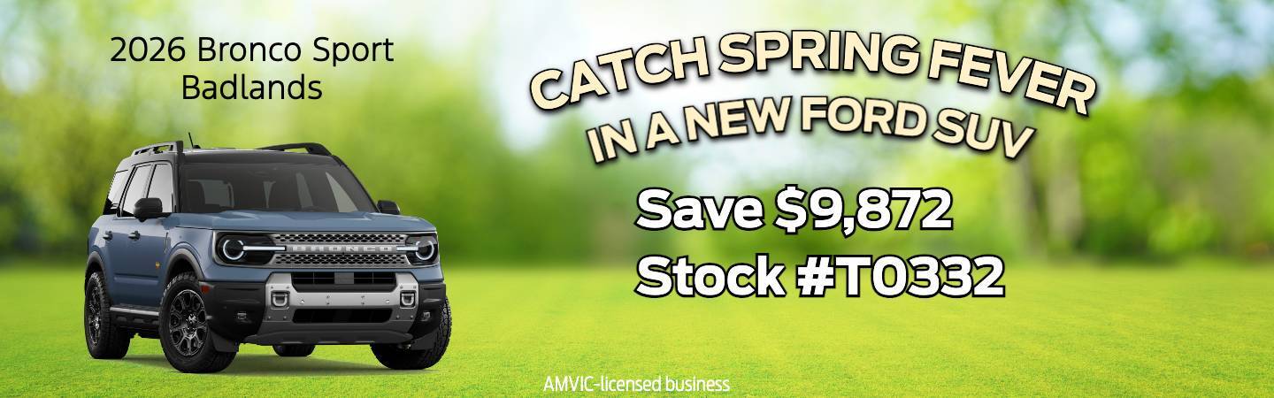Bronco Sport Sale