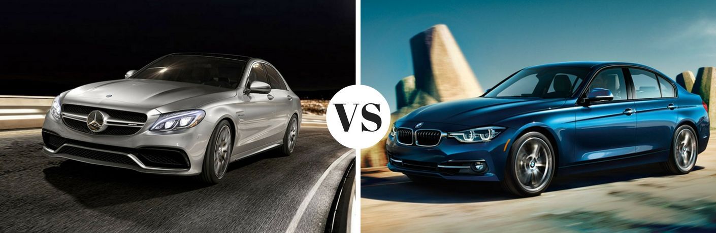 How does the Mercedes-Benz C-Class compare to the BMW 320i?