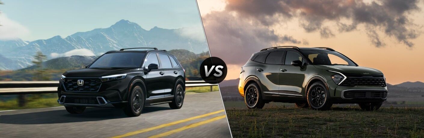 2025 Honda CR-V vs. 2025 Kia Sportage