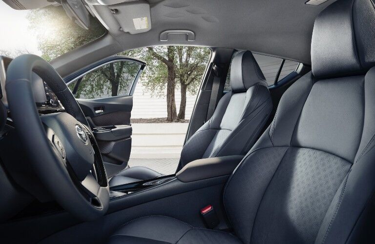2021 Toyota C-HR interior front cabin side view
