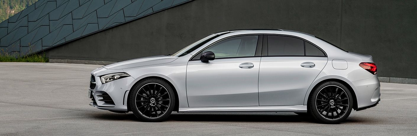 2019 A-Class Sedan exterior driver side profile