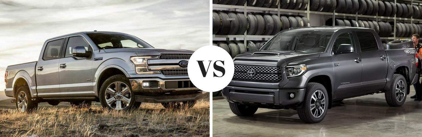 2018 Ford F-150 vs 2018 Toyota Tundra