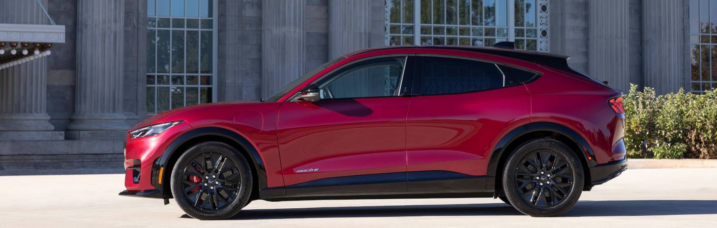 The 2025 Ford Mustang Mach-E near Atlanta, GA.